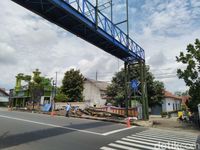 Ciamis Bangun JPO Pertama di Jalan Nasional