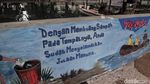 Keren! Mural di Kawasan Sunter Ajak Warga Peduli Lingkungan