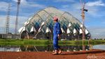 Mengintip Pembangunan Masjid Al Jabbar Bandung