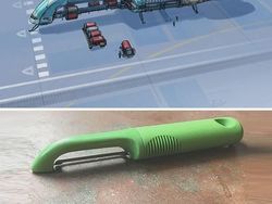 Keren! Desain Pesawat Luar Angkasa Terinspirasi Benda Sehari-hari