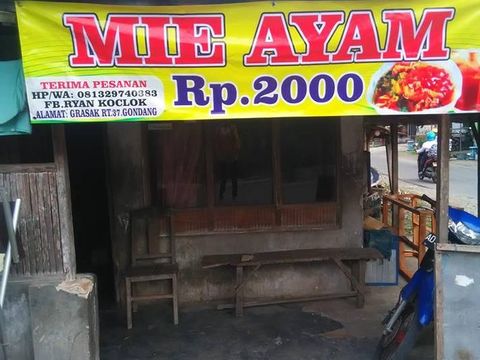 Punya Rp 2.000 Bisa Kenyang Makan Mie Ayam di Sragen