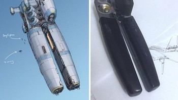 Jika ingin melihat rangcangan Eric lain, bisa mengakses situsnya di sini. Terinspirasi dari Foto: Eric Geusz