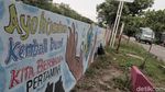 Keren! Mural di Kawasan Sunter Ajak Warga Peduli Lingkungan
