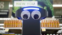 Robot Lucu Ini Berkeliling di Supermarket untuk Bantu Layani Pembeli
