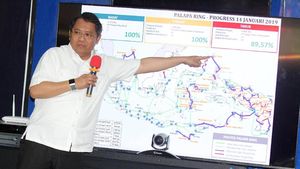 Uji Coba Sinyal Proyek Palapa Ring Tengah