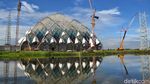 Mengintip Pembangunan Masjid Al Jabbar Bandung