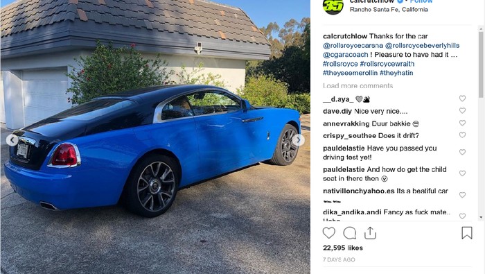 Mewah! Cal Crutchlow Pamer Mobil Baru Mewah! Cal Crutchlow Pamer Mobil Baru