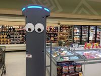 Robot Lucu Ini Berkeliling di Supermarket untuk Bantu Layani Pembeli