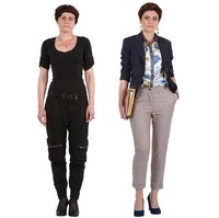 Desainer dan artis asal Latvia, Konstantin Bogomolov mengadakan proyek bersama para siswanya di Bogomolov Image School untuk mengubah penampilan seseorang jadi berbeda 180 derajat. Melibatkan stylist, pakar fashion hingga psikolog, proyek ini mencoba menunjukkan bahwa setiap orang bisa tampil bersinar tanpa harus operasi plastik. Cukup dengan mengubah gaya rambut dan pakai makeup sesuai kepribadian. Foto: Dok. Bogomolov.lv