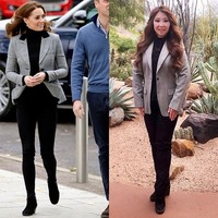 Aku selalu terpikat dengan keluarga kerajaan Inggris, fashion Putri Diana yang awalnya menginspirasiku. Aku mulai mengikuti gaya Kate Middleton di tahun 2008, ketika dia berkencan dengan Pangeran William, kata Janelle kepada Daily Mail. Foto: Instagram/@royalreplikate