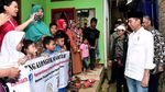 Jokowi Cek Sambungan Listrik Gratis di Gang Sempit Garut