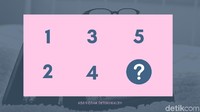 Bonus! Apa jawaban untuk tanda tanya berikut ini? Petunjuknya: bukan angka enam! (Foto: detikHealth)  