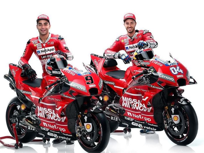 Tampilan Desmosedici GP19. (Foto: dok. Ducati Corse) Tampilan Desmosedici GP19. (Foto: dok. Ducati Corse)