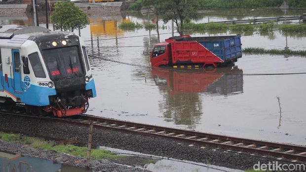 Dua Jalur Jalan Raya Porong Lama Kembali Ditutup, Ini Pantauannya