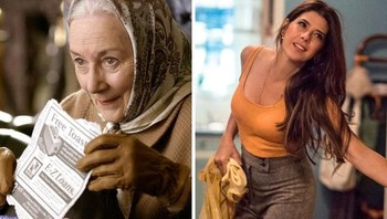 Perbandingan Bibi May sepuluh tahun lalu dan sekarang. Foto: Bored Panda