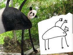 Seram Tapi Lucu, Imajinasi Coretan Bocah Jika Berwujud Nyata