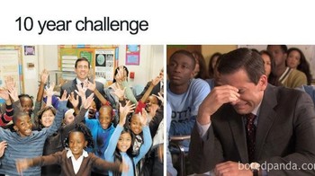 Dulu muda, sekarang? Foto: Bored Panda