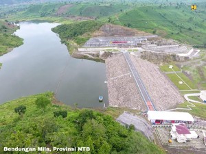 Bendungan Mila Siap Alirkan Air ke 1.689 Ha Lahan di Dompu