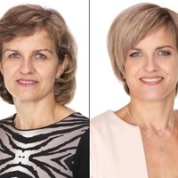 Ilona, seorang guru usia 47 tahun hanya perlu memotong rambut bob-nya menjadi lebih pendek dan mengenakan makeup tipis untuk membuatnya terlihat 20 tahun lebih muda. Foto: Dok. Bogomolov.lv