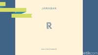 Sedikit mengecoh, namun jawabannya adalah R alias Reverse karena merujuk pada persneling mobil, di mana biasanya setelah angka 5 adalah R untuk mundur. Apakah kamu bisa memecahkan semua? Bagikan di kolom komentar yaa (Foto: detikHealth)