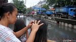 Lumpur Kali Tanjung Selor Dikeruk untuk Antisipasi Banjir