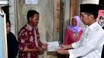 Jokowi Cek Sambungan Listrik Gratis di Gang Sempit Garut