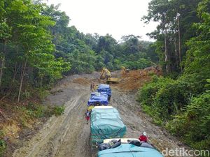 Curah Hujan Tinggi, Jalan Trans Papua Jayapura-Wamena Rusak Berat