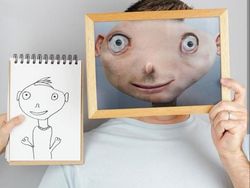 Seram Tapi Lucu, Imajinasi Coretan Bocah Jika Berwujud Nyata