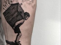 Tato 3D yang Tampak Nyata di Tubuh Manusia