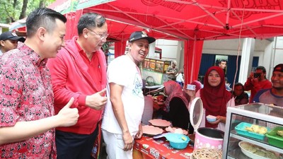 Serunya Wisata Kuliner di Hutan Kota Bekasi