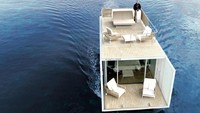 Kamar hotel ini diberi nama Punta de Mar Marina yang didukung oleh energi matahari. Istimewa/inhabitat.com.
