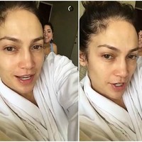 Hampir tak ada kerutan di wajah J.Lo meksi usianya sudah mencapai kepala lima. (Foto: Instagram/@jlo)