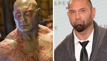 Dave Bautista dalam film Guardians of the Galaxy. (Foto: Brightside)