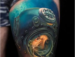 Tato 3D yang Tampak Nyata di Tubuh Manusia