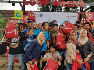 Telkomsel Gelar Festival, Ajak Warga Bogor Bijak Pakai Plastik
