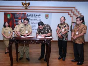 Pemkot Semarang Teken MoU Bidang Pariwisata dan PLTSa dengan Solo