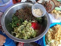 Renyah Gurih Pecel Krokot  Khas Umbul Brintik Klaten