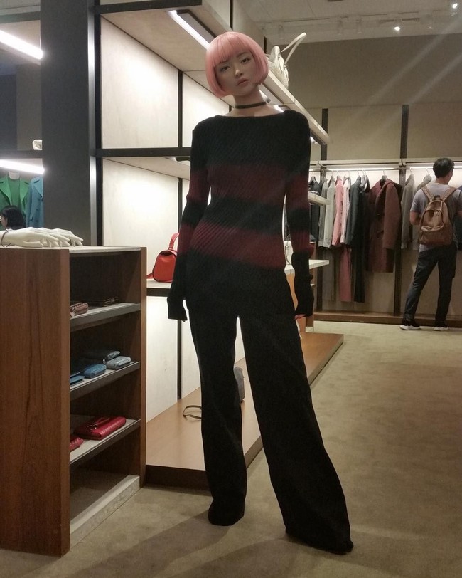 Imma sendiri diciptakan oleh perusahaan CG berbasis di Tokyo bernama Modeling Cafe. Foto: Instagram @imma.gram