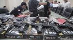 Puluhan Air Gun Ilegal Disita Polres Pelabuhan Tanjung Priok
