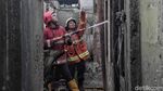 Ludes Terbakar, 250 Rumah di Tomang Tinggal Rangka