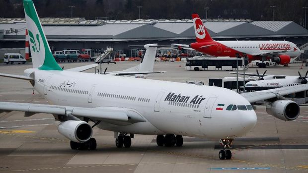 Jerman Cabut Izin Terbang Maskapai Iran di Wilayahnya