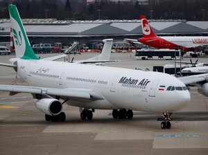 AS: Semua Maskapai Iran Setop Operasi di Seluruh Dunia Mulai 23 September!
