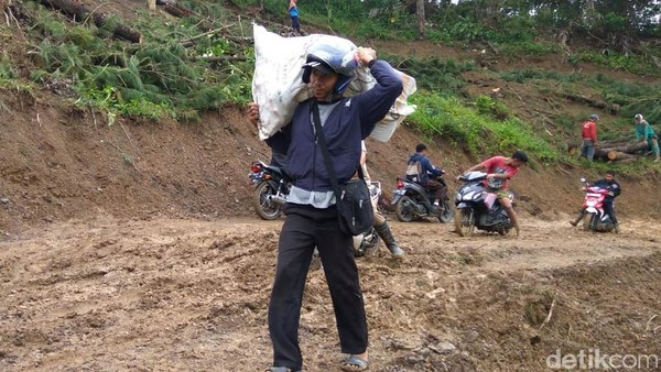 Gara-gara Longsor, Harga Bahan Pokok di 4 Desa Banjarnegara Naik