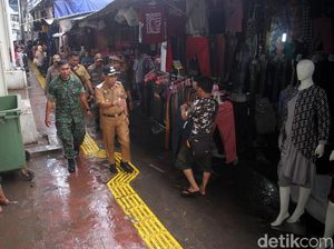 Pemkot Jakpus Tinjau Tanah Abang Pasca Ricuh PKL vs Satpol PP