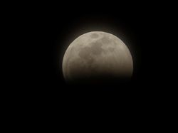 Indahnya Awal Gerhana Bulan Serigala di Berbagai Negara