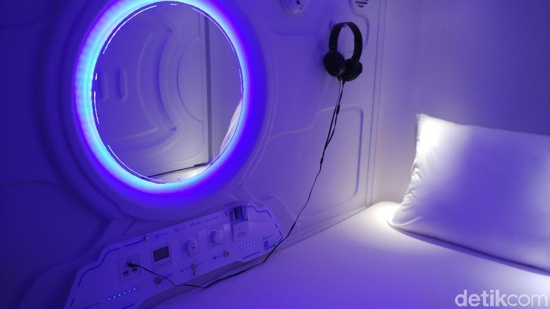 Jakpod Capsule Hotel (Wahyu/detikTravel) Jakpod Capsule Hotel (Wahyu/detikTravel)