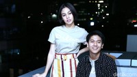 Iqbaal Ramadhan dan Vanesha Prescilla saat berkunjung ke kantor detikcom, Kapten Tendean, Jakarta Selatan beberapa waktu lalu.