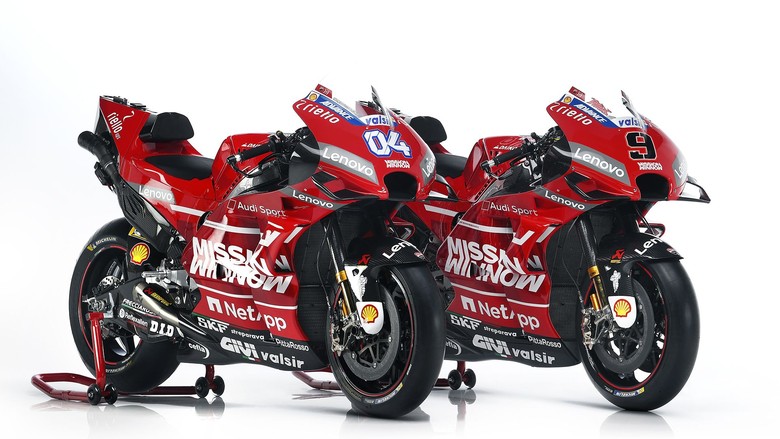 Ducati Desmosedici GP19. Foto: www.ducati.com Ducati Desmosedici GP19. Foto: www.ducati.com