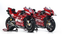 Ducati meluncurkan Desmosedici GP19 untuk MotoGP 2019. Motor yang akan dipakai Andrea Dovizioso dan Danilo Petrucci itu tampil garang dengan warna merah penuh. (www.ducati.com)