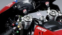 Ini adalah bagian dari panel motor Desmosedici yang akan dipakai Andrea Dovizioso musim depan. (www.ducati.com)
